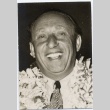 A man wearing leis (ddr-njpa-1-1159)