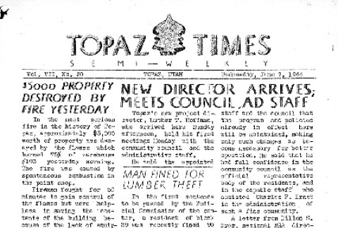 Topaz Times Vol. VII No. 20 (June 7, 1944) (ddr-densho-142-313)