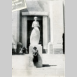 Woman and Statue (ddr-csujad-11-103)