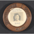 Headquarters I Corps ID badge for Mitsuye Takemiya (ddr-densho-550-71)