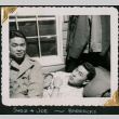 Two men in barracks (ddr-densho-434-77)