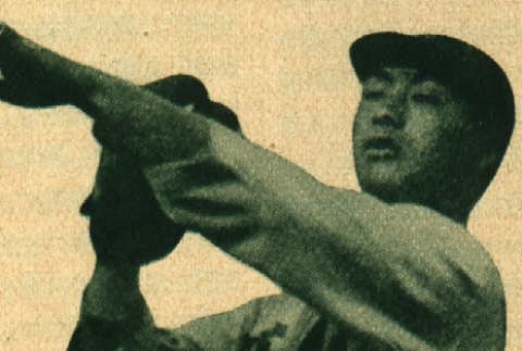 Keio University baseball player (ddr-njpa-4-1222)