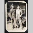 Gary Kikawa and a solider (ddr-densho-542-732)