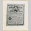 Tashiro Miyamoto marriage license (ddr-densho-37-1612)