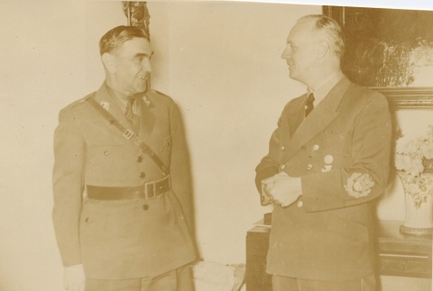 Ante Pavelic speaking with another man (ddr-njpa-1-1347)