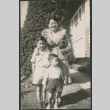 Woman with two boys (ddr-densho-523-188)