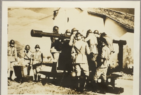 Photograph of Brazilian anti-aircraft guns (ddr-njpa-13-1148)