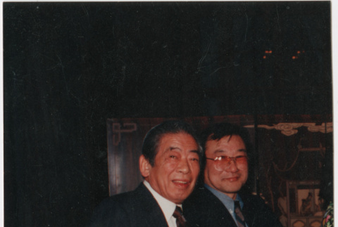 Donnie Arai with Yuki Yamauchi (ddr-densho-430-279)