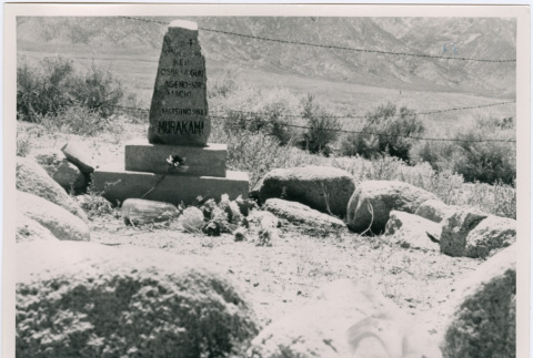 Manzanar internee gravesites (ddr-densho-345-89)