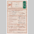 Fireman’s Fund Insurance Company policy (ddr-densho-501-133)