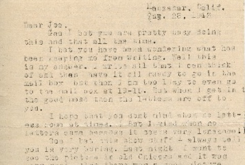 Letter to a Nisei man from his sister (ddr-densho-153-77)