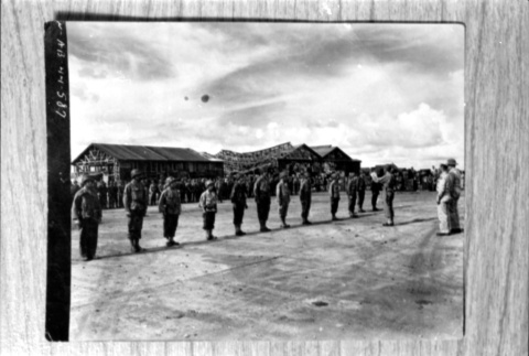 Troops lined up (ddr-densho-1007-449)