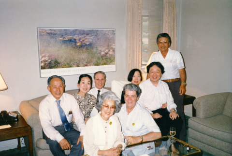 Aiko and Jack Herzig, Harry Ueno, Michi and Walter Weglyn, Yuriko and William Hohri, and George Ikeda (ddr-csujad-29-283)