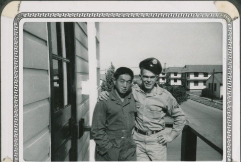 Two servicemen (ddr-densho-321-1075)