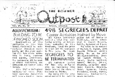 Rohwer Outpost Vol. IV No. 37 (May 10, 1944) (ddr-densho-143-164)