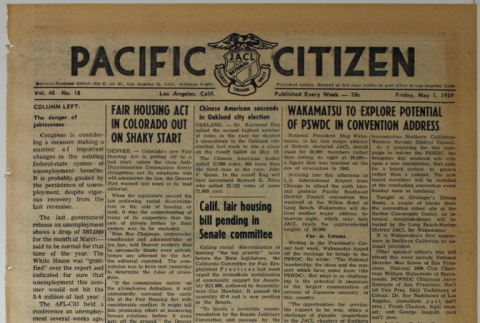 Pacific Citizen, Vol. 48, No. 18 (May 1, 1959) (ddr-pc-31-18)