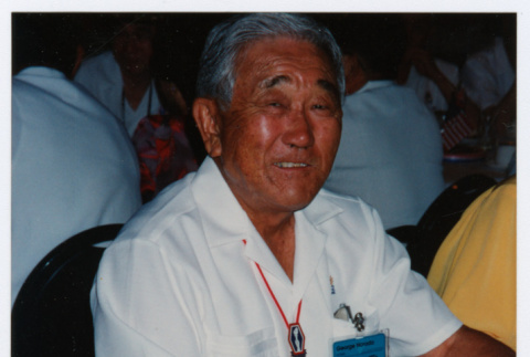 George S. Harada at banquet (ddr-densho-368-342)