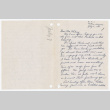 [ Letter to Mrs. Whitney from Louise Fukuda | July 9, 1942 ] (ddr-janm-22-27)