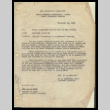 Memo from M.L. Campbell, Chief, Internal Security, Heart Mountain Relocation Center to Block Councilmen and to whom it may concern, November 15, 1943 (ddr-csujad-55-932)