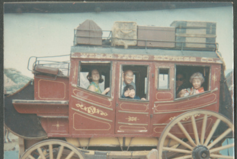 Sakura Family in old wagon (ddr-densho-523-461)
