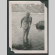 Photo of a person in boxers (ddr-densho-483-377)