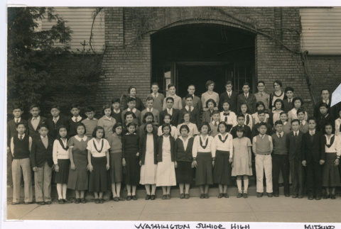 Washington Junior High 1934 graduation photo (ddr-densho-477-59)