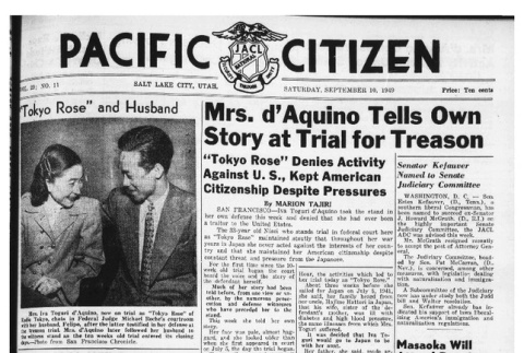 The Pacific Citizen, Vol. 29 No. 11 (September 10, 1949) (ddr-pc-21-36)