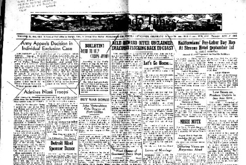 Colorado Times Vol. 31, No. 4352 (August 21, 1945) (ddr-densho-150-64)