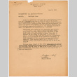 War Relocation Authority memorandum on unofficial forms (ddr-densho-381-17)
