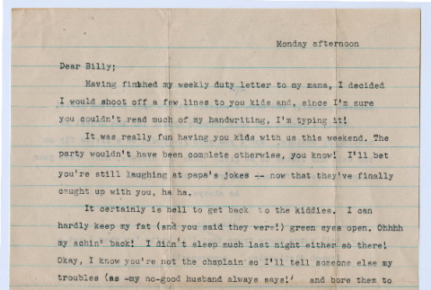 Letter to Bill Iino from Nancy (ddr-densho-368-852)