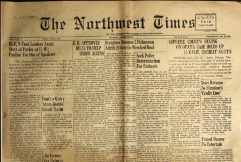 The Northwest Times Vol. 2 No. 9 (January 28, 1948) (ddr-densho-229-82)