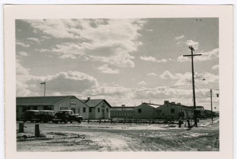 Poston relation office, post office, and other buildings (ddr-densho-475-419)