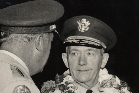 General James F. Collins arriving in Hawai'i (ddr-njpa-2-164)