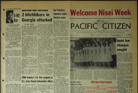 Pacific Citizen, Vol. 71, No. 7 (August 14, 1970) (ddr-pc-42-32)