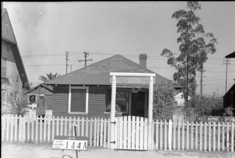House labeled East San Pedro Tract 144A (ddr-csujad-43-45)