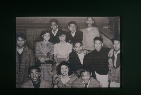 (Slide) - Image of group of young men and women (ddr-densho-330-165-master-1b92b196a9)