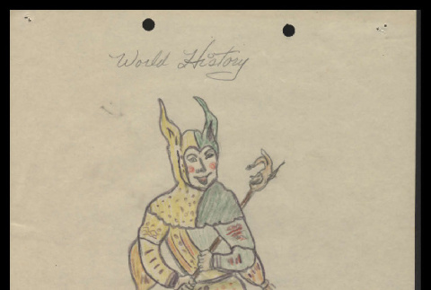 World history, a professional Jester (ddr-csujad-55-2530)