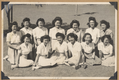Group on a lawn (ddr-densho-542-290)