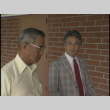 Shiro Tokuno & Mr. Matsumoto walking and talking (ddr-densho-1007-1649)