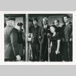 Officers with microphones (ddr-densho-1007-309)