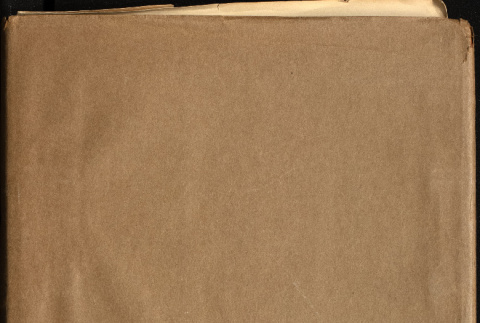 Photo Album with brown paper cover (ddr-densho-587-1)