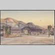 Painting of barracks (ddr-manz-2-12)