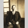 Man seated in a chair (ddr-njpa-4-2378)