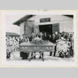 Mourners at Mrs. L. Yamada's funeral (ddr-densho-37-1716)