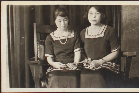 Two women seated (ddr-densho-278-116)
