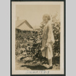 woman in garden (ddr-densho-378-663)