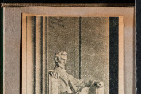 Washington: Lincoln Memorial, symbol of Union (ddr-csujad-49-225)
