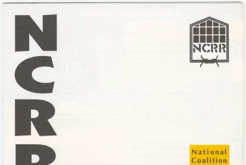 NCRR (National Coalation for Redress/Reparations) pamphlet (ddr-janm-4-8)