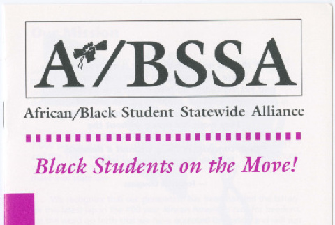 Asian/Black Student Statewide Alliance Conference Program (ddr-densho-444-21)