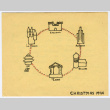 Christmas card from Virginia to Sally Fujii Domoto (ddr-densho-329-1142)